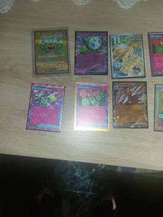 Lote 8 Cartas Pokémon