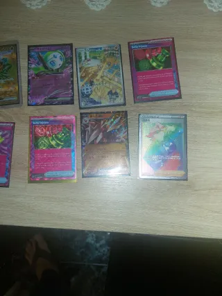 Lote 8 Cartas Pokémon