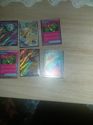 Lote 8 Cartas Pokémon