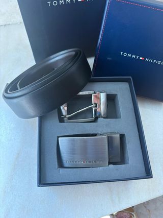 Cintura Tommy Hilfiger Set Fibbia Argento