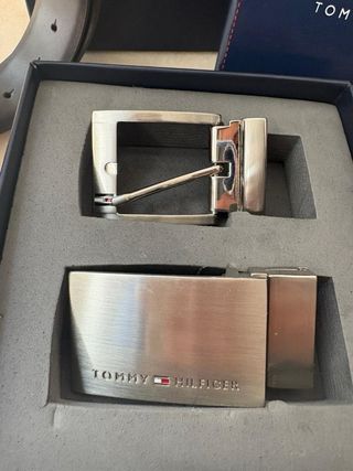 Cintura Tommy Hilfiger Set Fibbia Argento