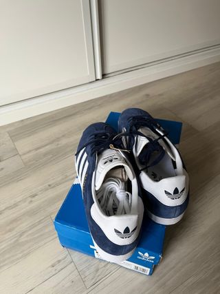 Adidas Gazelle Azul Marino/Blanco