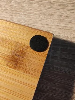 Jamonero de madera con todas las piezas