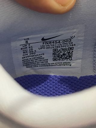 Nike Air Zoom Fly 6 Gris/Morado