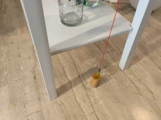 Juguete de movimiento de madera