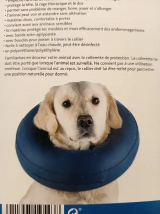 Collar Protector Inflable para perro
