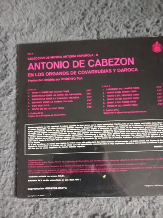8 Vinilos Música Antigua Española