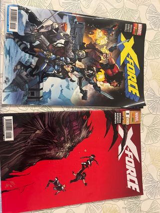 X-Force Comics 1 y 2