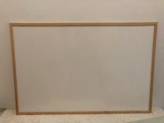 Pizarra Marco Madera 90x60 cm