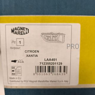 FARO ANTINIEBLAS DERECHO CITROEN XANTIA NUEVO LAA451