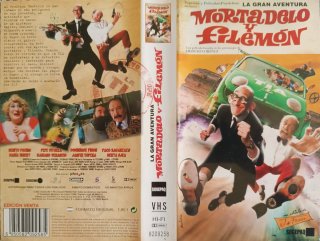 VHS Mortadelo y Filemón La Gran Aventura