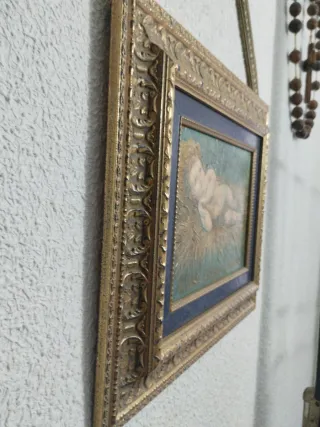 Cuadro Niño Jesús en el Pesebre