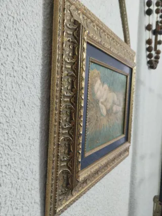 Cuadro Niño Jesús en el Pesebre