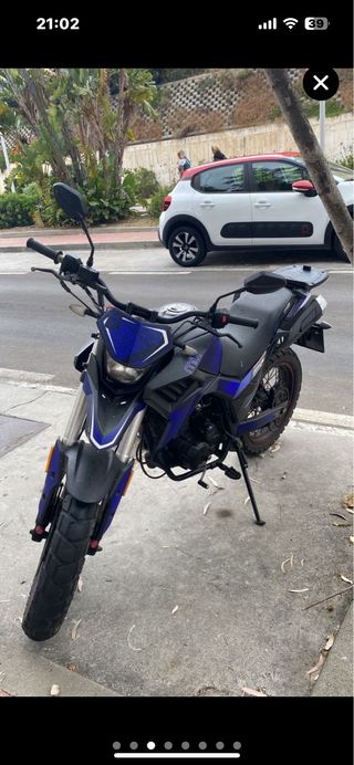 Moto trail Mitt techen 125