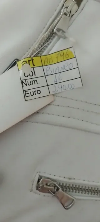 Giacca donna vera pelle fatta a mano nuovissima