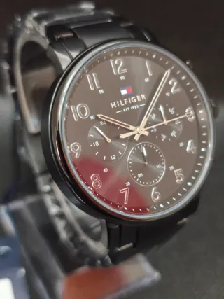 Reloj Tommy Hilfiger Multifunción Negro Hombre