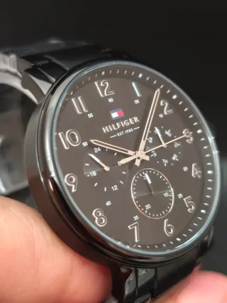 Reloj Tommy Hilfiger Multifunción Negro Hombre