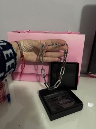 Collar Lotus Plateado