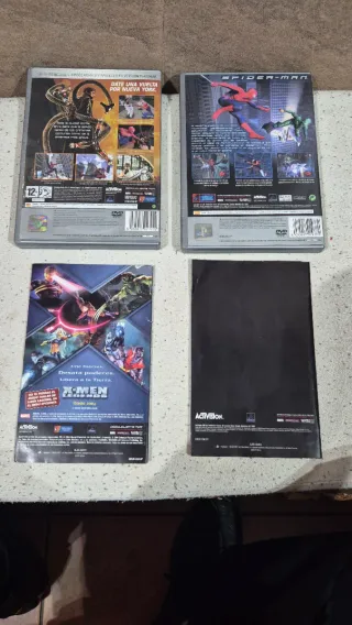 Copertine e manuali Spider-Man PS2