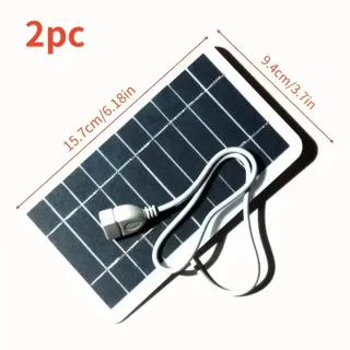 2 Cargadores Solares USB