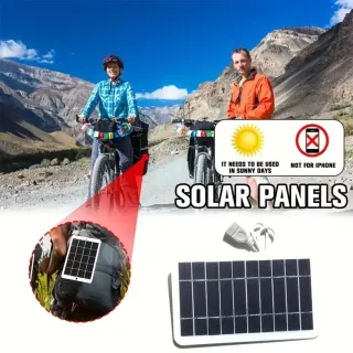 2 Cargadores Solares USB