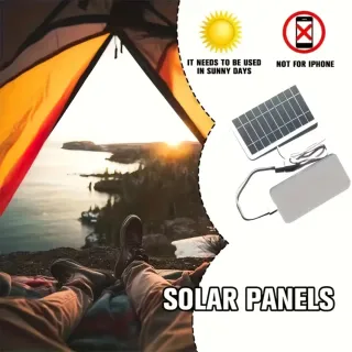 2 Cargadores Solares USB