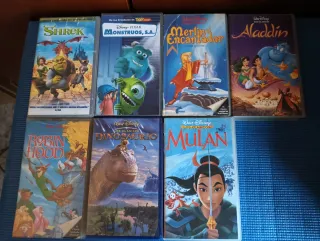 Colección VHS Disney Clásicos (Español) y más