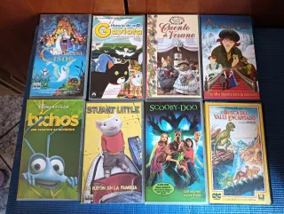Colección VHS Disney Clásicos (Español) y más