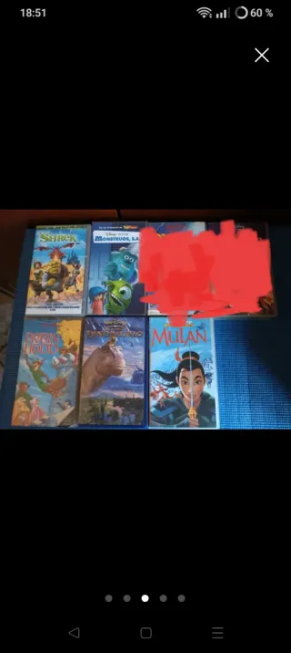 Colección VHS Disney Clásicos (Español) y más