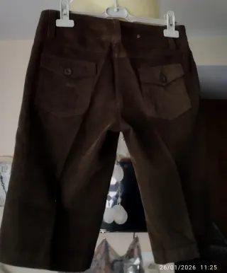 Pantalón corto marrón
