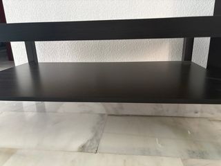 Mesa de centro Ikea madera oscura