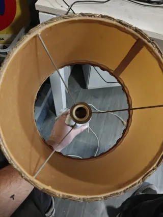 Lámpara de mesa Lladro figura mujer