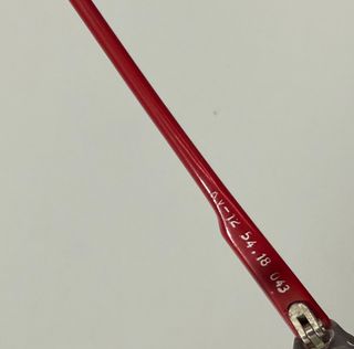 Occhiali Krizia donna vintage bordeaux e neri