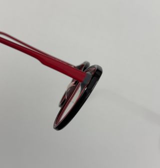 Occhiali Krizia donna vintage bordeaux e neri