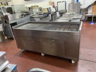 Barbacoa Profesional Carbón 2m