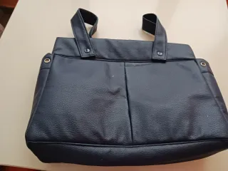 Bolso azul marino para carrito de bebé
