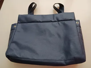 Bolso azul marino para carrito de bebé