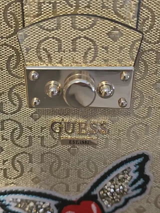 Bolso Guess Dorado Multicolor