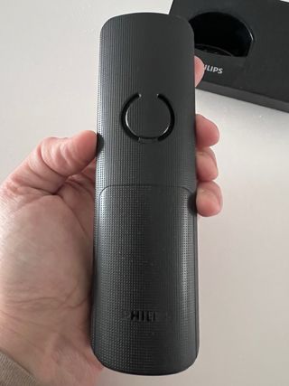 Teléfono fijo Philips negro