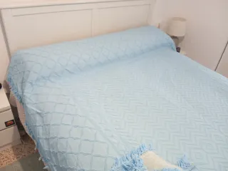 2 Cochas Vintage Azul 1.20 y 90