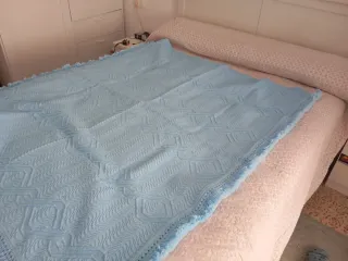 2 Cochas Vintage Azul 1.20 y 90