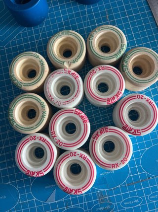 Rotelle Pattini RX-20 Stile Vintage (Set 4)