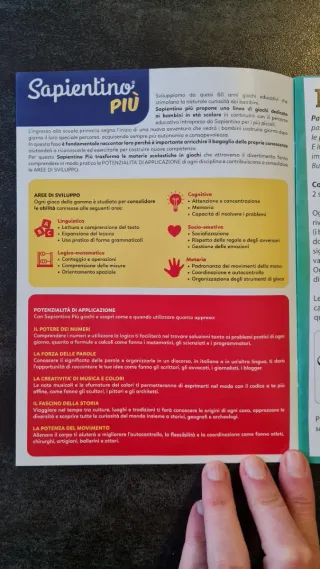 Gioco Sapientino Parole e Vocabolario