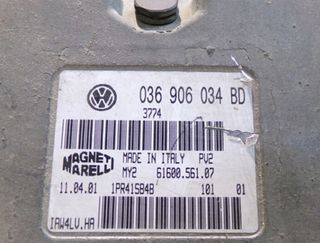 110617 036906034bd centralita motor ecu seat leon
