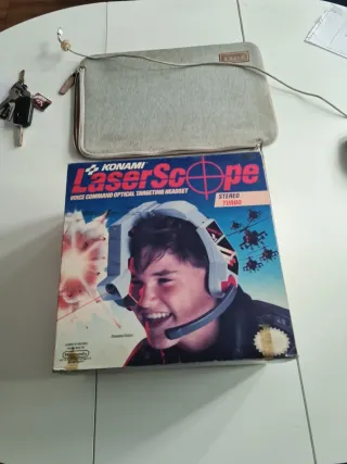 Konami Laser Scope Nintendo