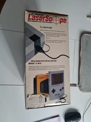 Konami Laser Scope Nintendo