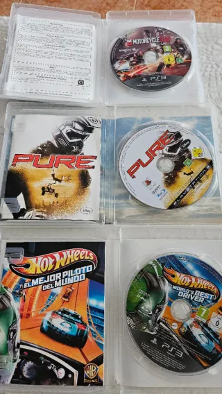 Lote 9 giochi di guida PS3 PAL ESP