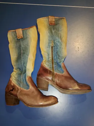 Botas tejana media pantorrilla Talla 36