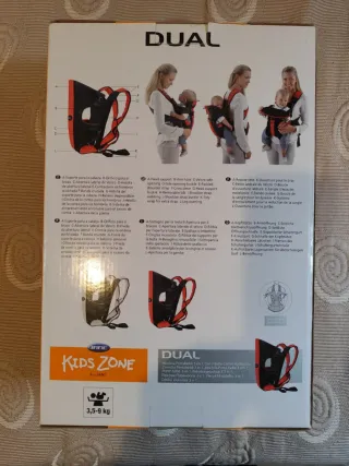 Mochila Portabebés Jane Kids Zone Dual