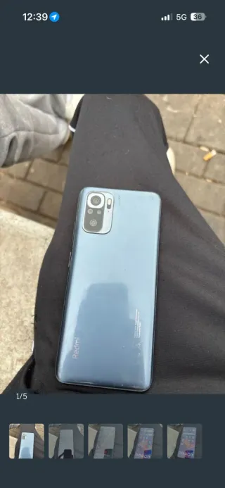 Xiaomi Redmi Note 10 Azul/Gris